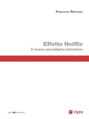 cover image of Effetto Netflix